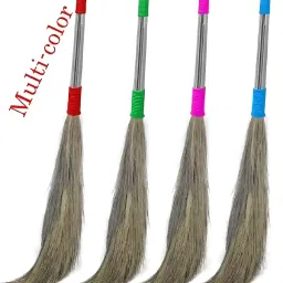 Branded 100% natural Heavy Plastic Pipe/Handle Broom Stick For Floor Cleaning Grass Dry Broom-picture-24