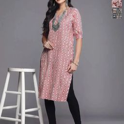 Anouk Rustic Selection Of 3 Geometric Printed Round Neck Straight Kurtas-image-19