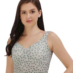 Glamoras Floral Printed V-Neck Crop Top-image-24