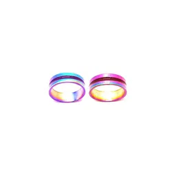 Dynamic Retail Global Set of 2 Rings for Men & Women, Multicolor-Purple Alloy Ring ()-image-79