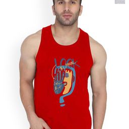 SLOWLORIS Men Pack of 2 Printed Gym Vest-picture-2