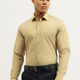 United Colors of Benetton Slim Fit Spread Collar Formal Shirt-picture-35