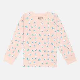 Bodycare Girls Polka Dot Printed V-Neck T-shirt-picture-38