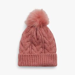 GAP Girls Cable Knit Pom Pom Beanie-picture-25