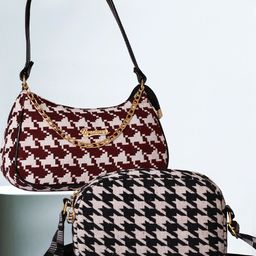 BANDICOOT Set OF 2 Geometric Structured Sling Bag with Tasselled-image-20