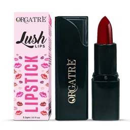 Orgatre Lush Long Lasting Bullet Lipstick - 3.2 g - Garnet Berry - 41-11
