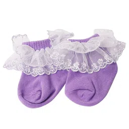 KIDOfash Infant Girls Ankle Length Socks-image-95