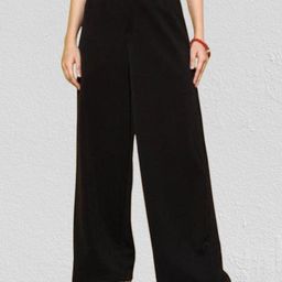 RIVI Women Jean Wide Leg High-Rise Stretchable Jeans-image-97