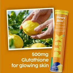 PLIX THE PLANT FIX Set of 8 Glowy Skin Glutathione Skin Tablets - 15 Tablets Each - Lemon image 5