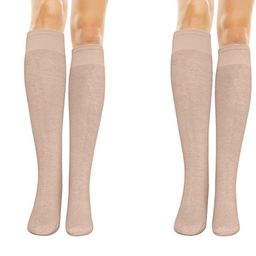 MUKHAKSH Unisex Beige Socks-image-77