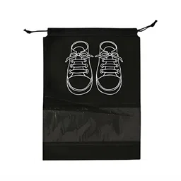 Awestuffs Black Water Resistant Shoes Organiser-53