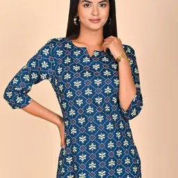 Rashmi Shree Creation Geometric Print Top-image-91