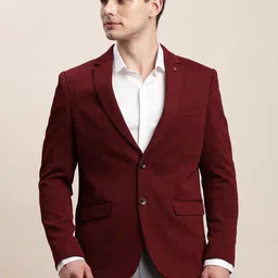 Turtle Self Design Single-Breasted Casual Blazer-69
