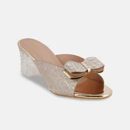 Anouk Women Embellished Block Sandals-22