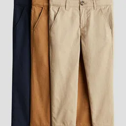 H&M Boys 3-Pack Pure Cotton Twill Chinos-picture-48