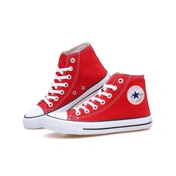 FTZ Women Textured Mid-Top Lace-Up Sneakers-image-27