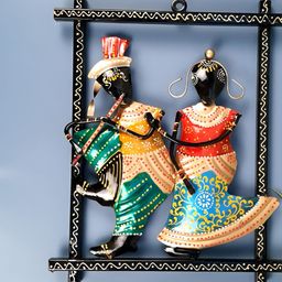 apka mart Black & Red Textured Hanging Wall Decor-5