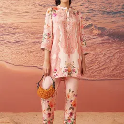 Lakshita Printed Tunic With Trouser Co-Ords-picture-31