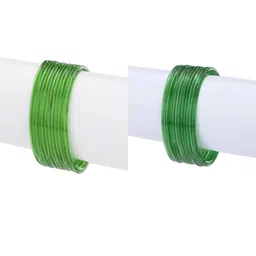 1ST TIME Set Of 24 Green Alloy Bangles-picture-46
