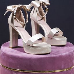 Try Me Striped Suede Party Block with image 1