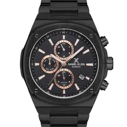 Daniel Klein Exclusive Men Textured Dial Analogue Chronograph Watch DKX.1.13413-5-image-78