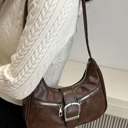 LULU & SKY PU Structured Shoulder Bag image 5
