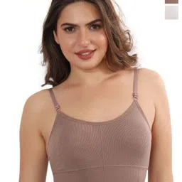 Moda Rapido Pack Of 2 Women Full Coverage Lightly Padded Bralette Bra-14