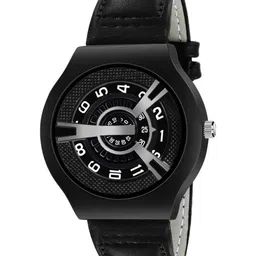 Gopal Shopcart Unisex Dial & Leather Bracelet Style Straps Analogue Watch 701-A_Black-image-55