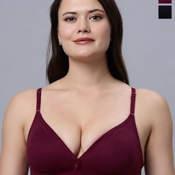 In Care Pack Of 2 Half Coverage T-shirt Bra-image-76