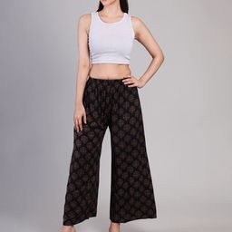 DELIS Women Floral Printed Palazzos-image-45