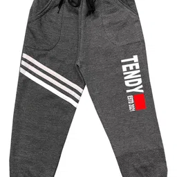 100LUCK Unisex Grey Track Pants-image-66