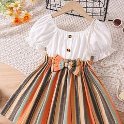 HOPZONIC Girls White Dresses-image-88
