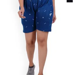 FEEL TRACK Women Pack of 2 Cotton Mid-Rise Shorts-image-61