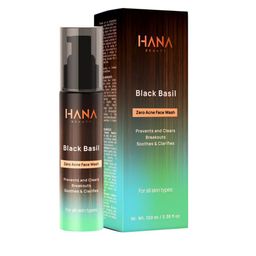 Hana Beauty Black Basil Zero Acne Face Wash Prevents & Clears Breakouts - 100 ml-54