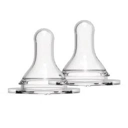 Adore Infant Pack of 2 Anti-Colic Soft Silicon Teat-31