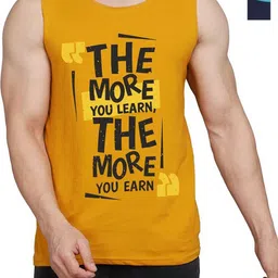 WOOSTRO Men Typography Printed Round Neck Cotton Slim Fit T-shirt-image-43