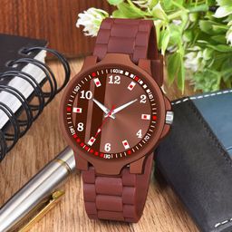 CSAMON Men Dial & Bracelet Style Straps Analogue Watch 3Kan BROPata New PU-image-48