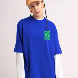 Leotude Women Printed Applique T-shirt-picture-30