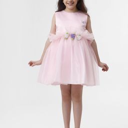 KATE & OSCAR Girls Sleeveless Fit & Flare Dress-image-66