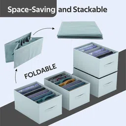 Kuber Industries Grey Set of 1 Regular Drawer Organiser Organisers image 3