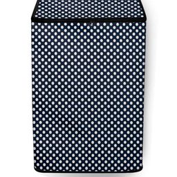 The Furnishing Tree Navy Blue Printed Waterproof Dustproof Top Load Washing Machine Cover-image-29