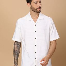 HangerLoop Men Semi Sheer Casual Shirt-image-62