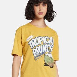 METTLE Women Printed T-shirt-image-66