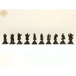 Exotic India Black Religious Idol Showpiece-image-80