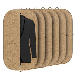 Kuber Industries Beige Set of 6 Regular Multi-Utility Organisers-52