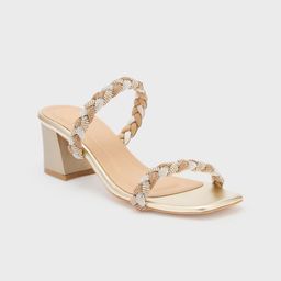 Sole To Soul Textured Party Block Mules-31