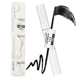 A.D.S Long Lasting Eyeliner & Mascara Combo - 12 ml -  Black-49