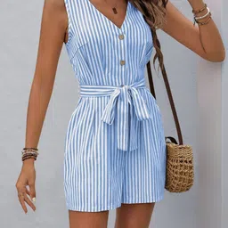 StyleCast Women Striped Playsuit-picture-30