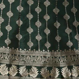 SWAMI STUDIO Ready to Wear Lehenga & Unstitched Blouse With Dupatta image 2