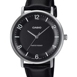 CASIO Men Dial & Leather Cuff Straps Analogue Watch A2408-image-72